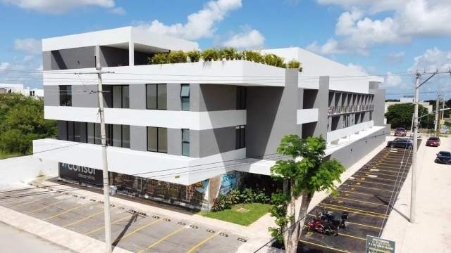 Departamento de 1 recámara, con amenidades, en Temozón Norte, entrega inmediata.